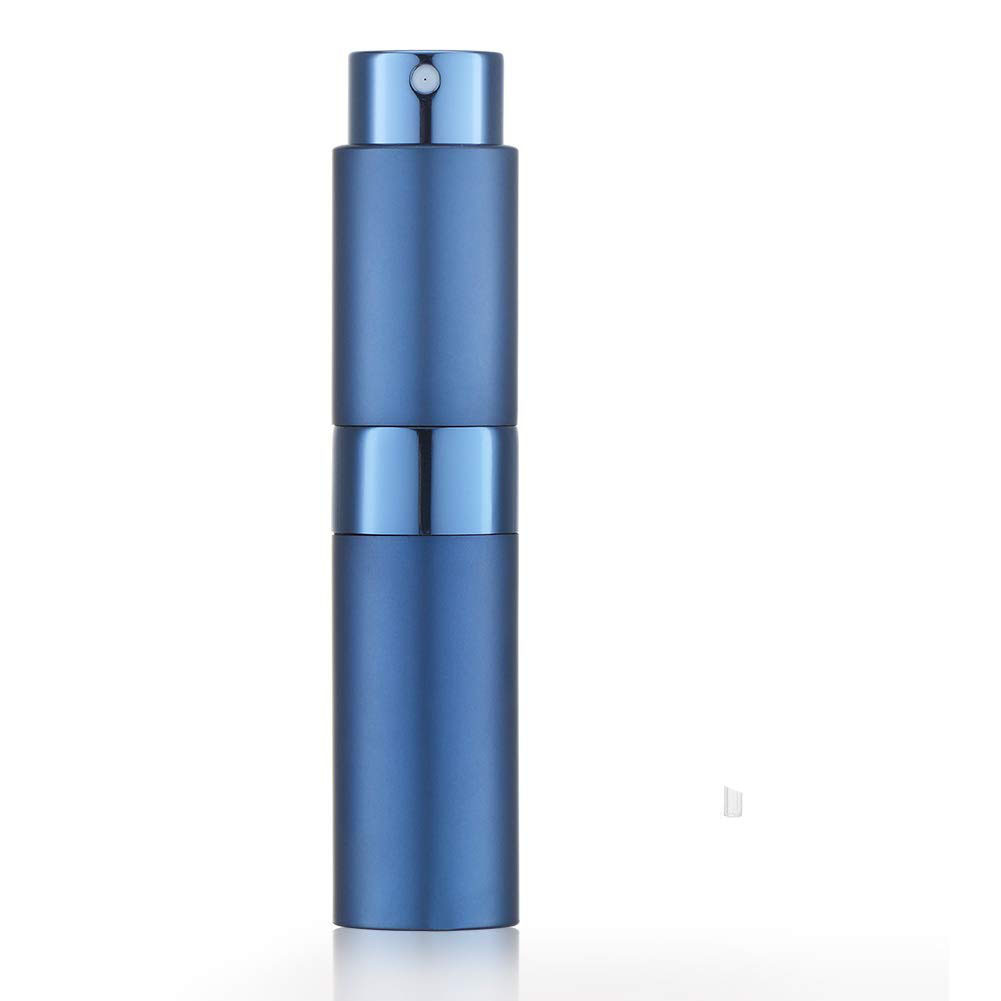 8ml Rotary Perfume Sample Spray Portable Aluminum Perfume Travel Refillable Bottle