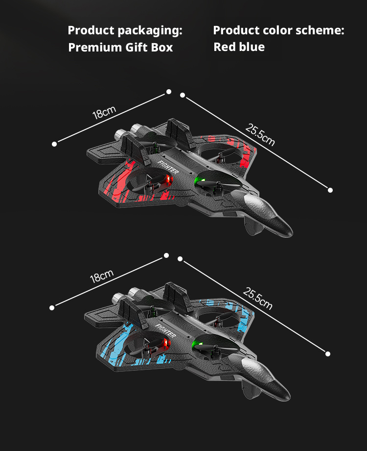 Foam Aircraft - Blue - Dual Electric UAV