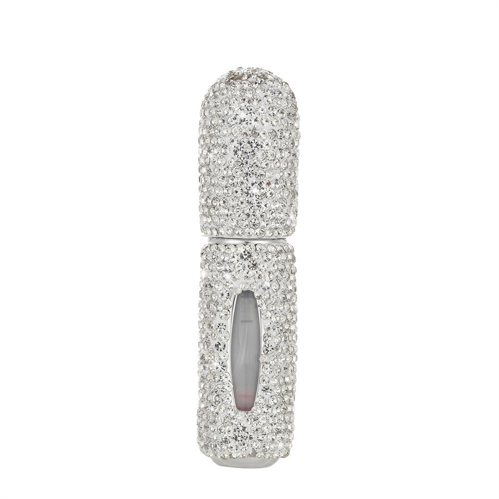 Ladies Travel Portable Diamond Self-priming Storage Bottle