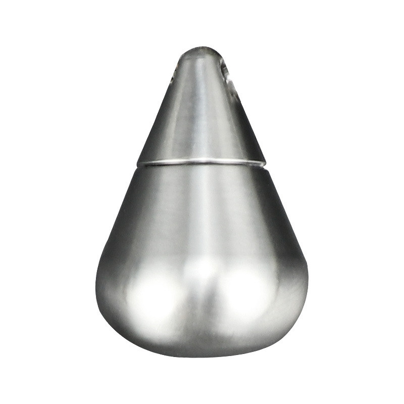 Mini Titanium Alloy Seal Bottle Waterproof Bottles Water Drop Shape