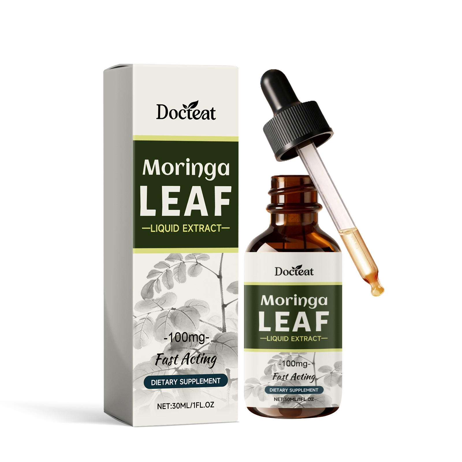 Moringa Leaf Extract Drops